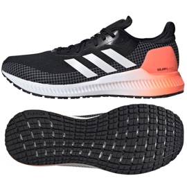 Scarpe Adidas Solar Blaze M EE4228 bianco nero arancia