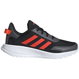 Adidas Tensaur Run K Jr EG4124 scarpe nero arancia