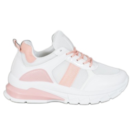 SHELOVET Sneakers alla moda con rete bianca