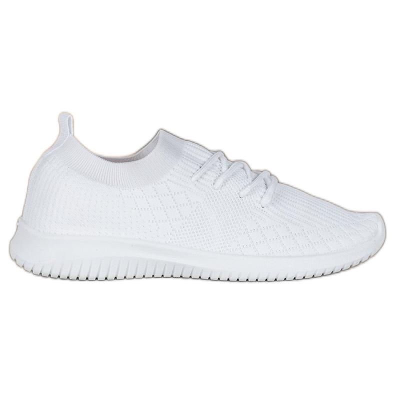 SHELOVET Scarpe sportive traforate bianca