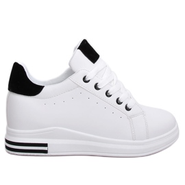 Sneakers da donna bianche L8035 White bianco