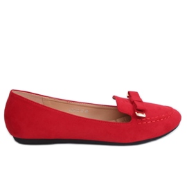 Rosso Mocassini da donna 2S2018-27 Rosso