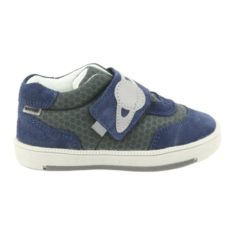 Bartek Scarpe sportive in pelle blu baby grigio