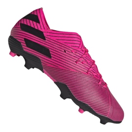 Scarpe da calcio Adidas Nemeziz 19.1 Fg Jr F99956 , rosa viola