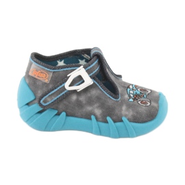 Scarpe per bambini Befado 110P314 blu grigio