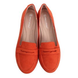 Mocassini da donna arancioni 3900 Orange arancia