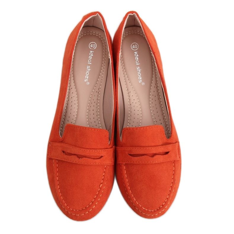 Mocassini da donna arancioni 3900 Orange arancia