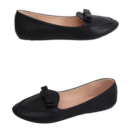 Mocassini neri da donna A8637 Black nero