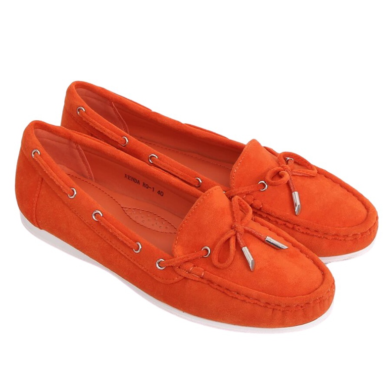 Mocassini da donna arancioni RQ-1 Orange arancia