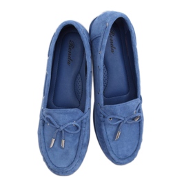 Mocassini da donna blu RQ-1 Blue