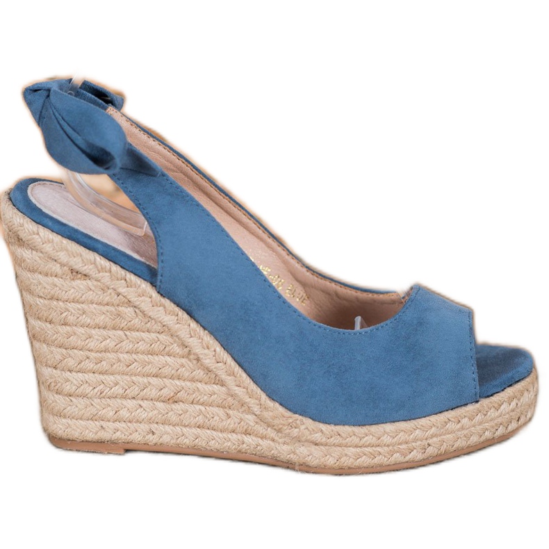 Goodin Sandali espadrillas allacciati blu
