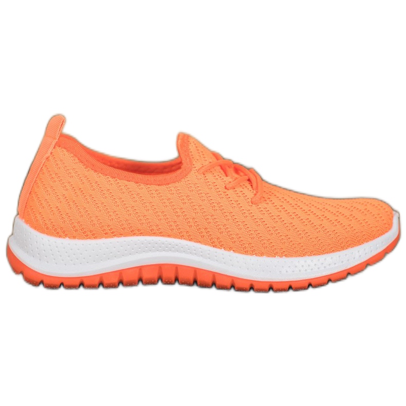 SHELOVET Scarpe sportive traforate arancioni arancia