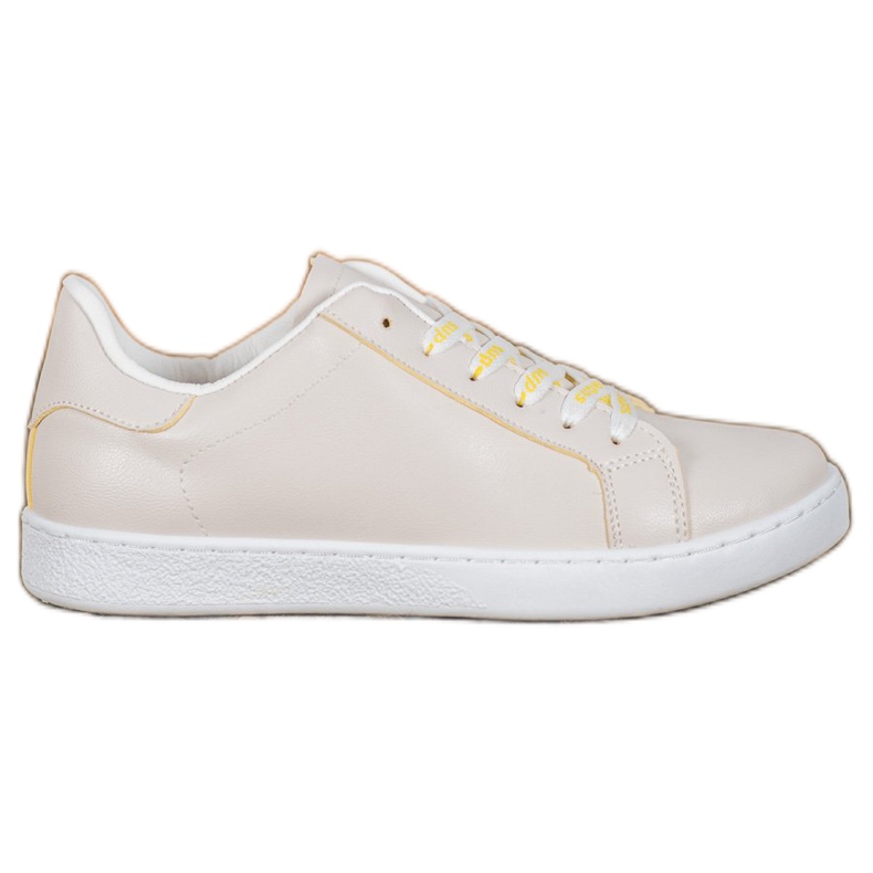 SHELOVET Scarpe super sportive marrone giallo