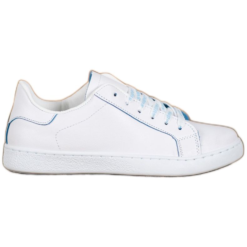 SHELOVET Scarpe super sportive bianca blu