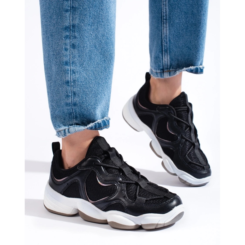 Kylie Scarpe da ginnastica nere alla moda nero