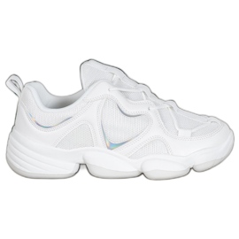 Kylie Scarpe da ginnastica bianche alla moda bianco