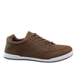 Sneakers da uomo color kaki M-616 cachi