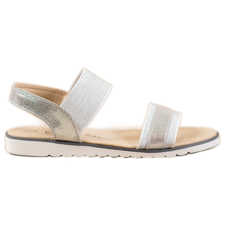 Filippo Sandali Slip-on Con Glitter grigio