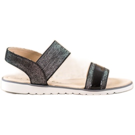 Filippo Sandali Slip-on Con Glitter nero