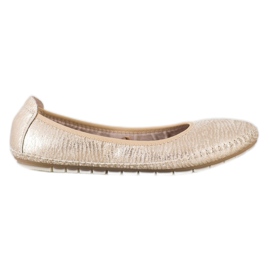 Kylie Ballerine classiche d'oro