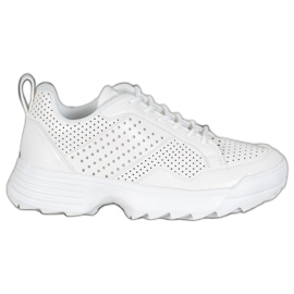 Kylie Sneakers leggere traforate bianco