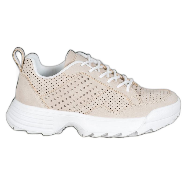 Kylie Sneakers leggere traforate beige