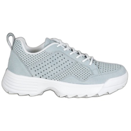Kylie Sneakers leggere traforate grigio