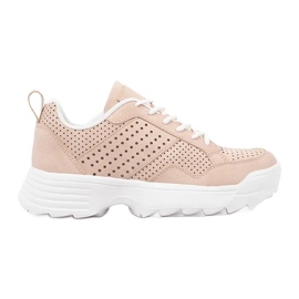 Kylie Sneakers leggere traforate rosa