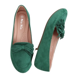 Verde Mocassini da donna 99-72A Verde