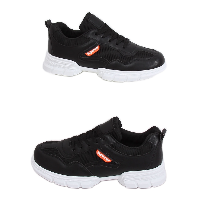 Scarpe sportive nere C051 Negro nero