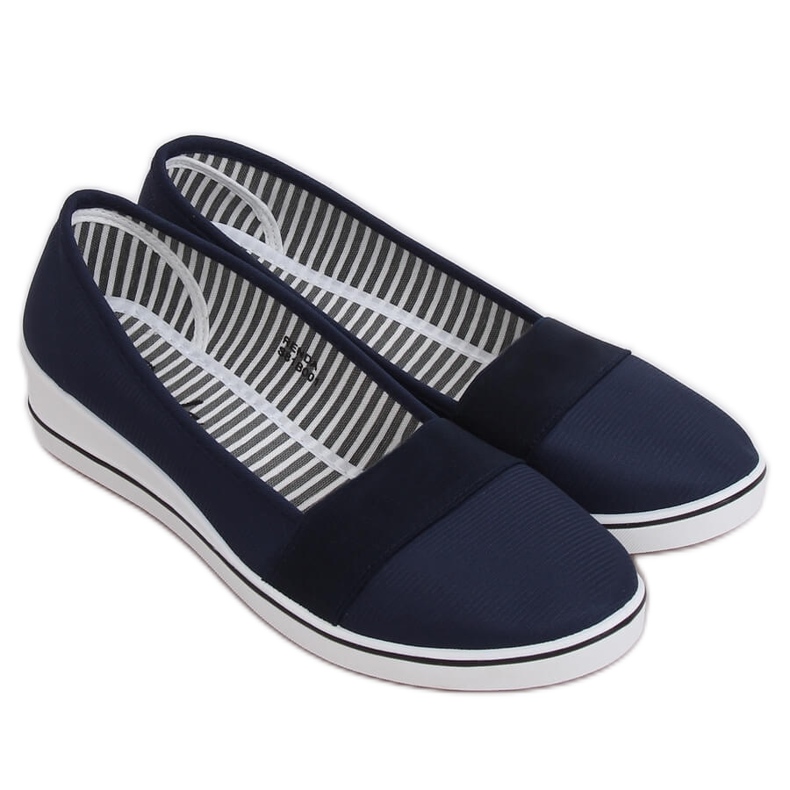 Ballerine blu navy S81B001 Blu