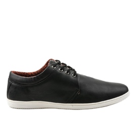Scarpe casual da uomo nere SD5321-4 nero