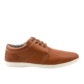 Scarpe casual da uomo marroni SD5321-6 marrone multicolore