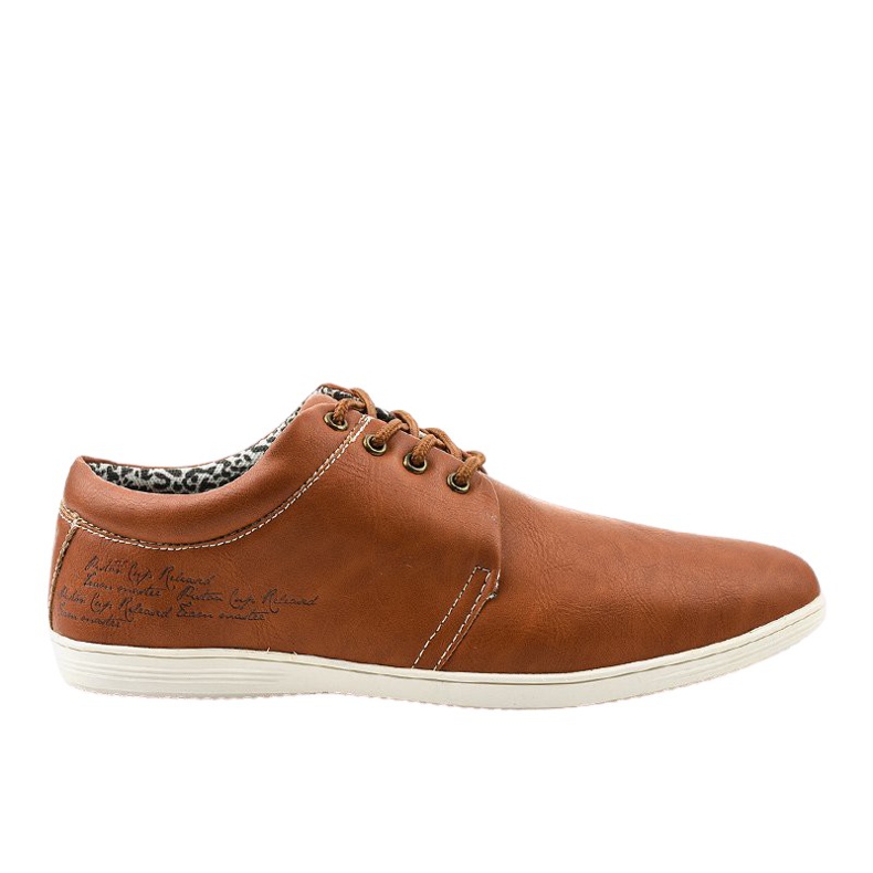 Scarpe casual da uomo marroni SD5321-6 marrone multicolore