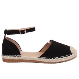 Espadrillas da donna nere YSD810 Black nero
