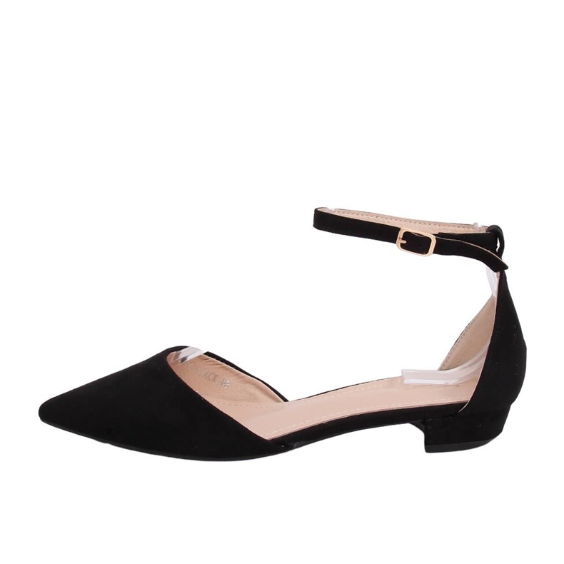 Nero MM-795 Ballerine taglio nero