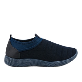 Scarpe sportive da uomo blu navy Y203-3
