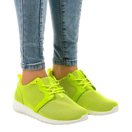 Scarpe sportive da donna verdi Z105 verde
