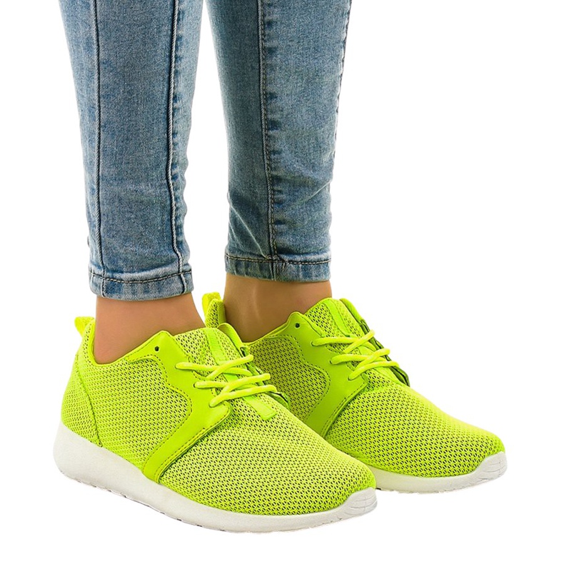 Scarpe sportive da donna verdi Z105 verde