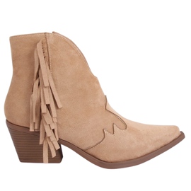 Stivali da cowboy beige da donna NC999 Beige