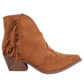 Camel NC999 Stivali da cowboy color cammello marrone