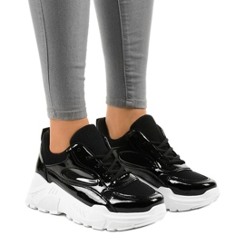 Scarpe sportive nere alla moda MS381E nero