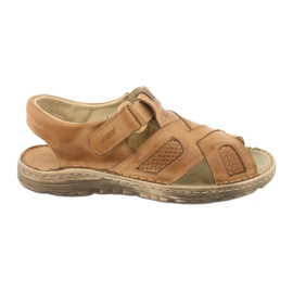 Naszbut Comodi Sandali In Pelle 036/A beige