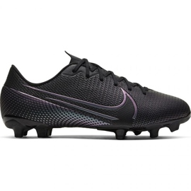 Nike Mercurial Vapor 13 Academy FG / MG Jr AT8123 010 scarpe da calcio grigio nero