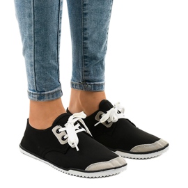 Sneakers slip-on BO-6 nere nero