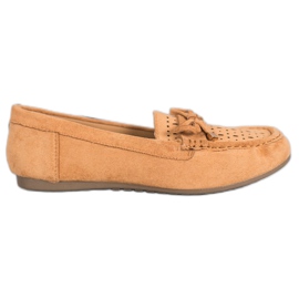 Cm Paris Mocassini Con Fiocco marrone