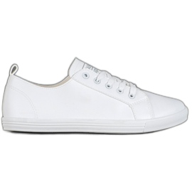 Ideal Shoes Scarpe sportive di moda bianco