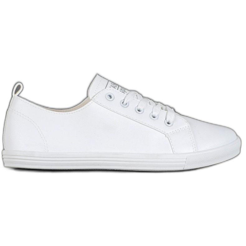 Ideal Shoes Scarpe sportive di moda bianca