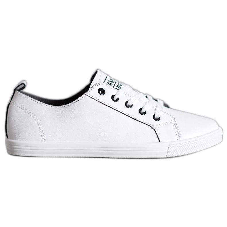 Ideal Shoes Scarpe sportive di moda bianca