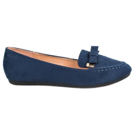 SHELOVET Ballerina Con Fiocco blu